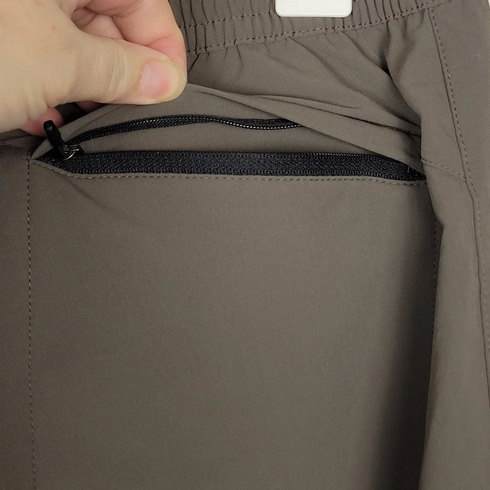Orvis Women's Jogger Pants M Pull On Cord Hem Outdoor Hiking Tech Minimalist